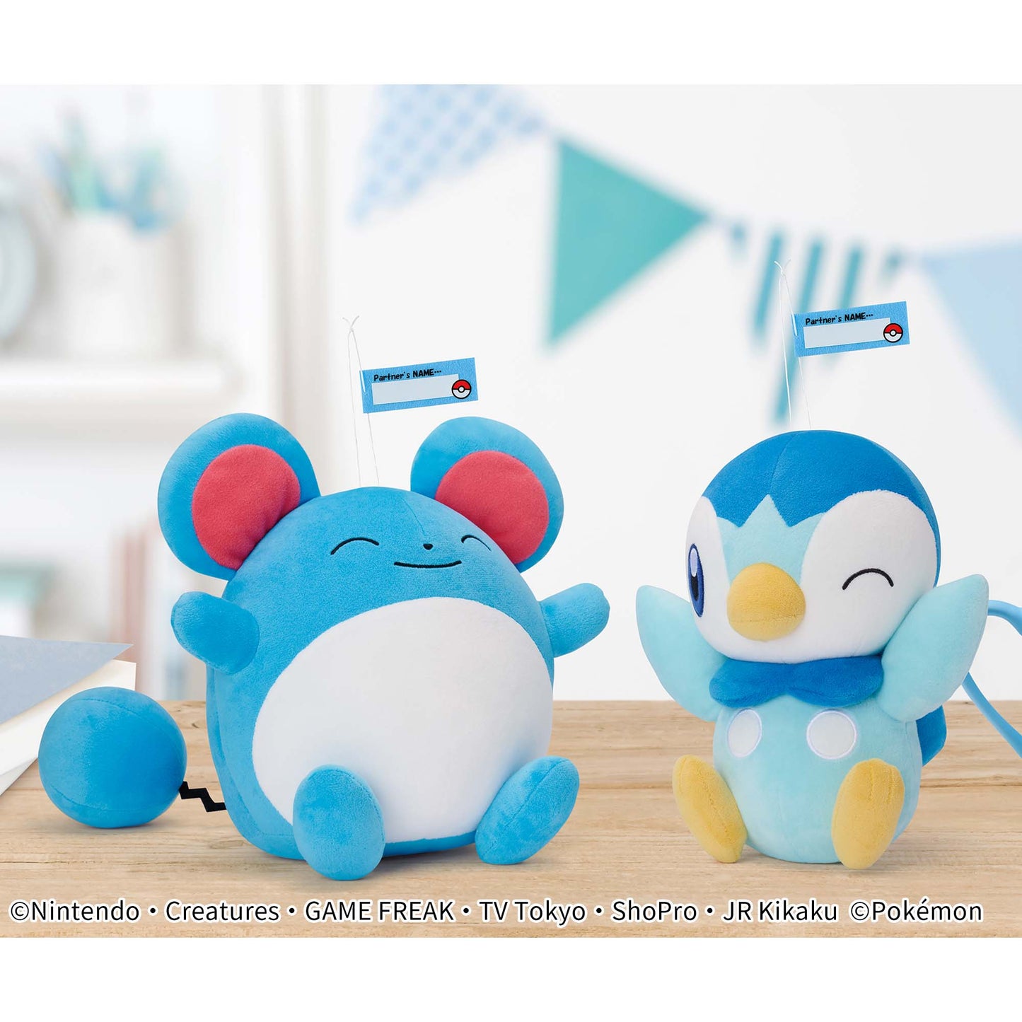 Pokémon Hello Partner Big Plush - Marill