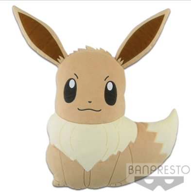 Pokémon I LOVE EEVEE - Super Big Plushy Cushion