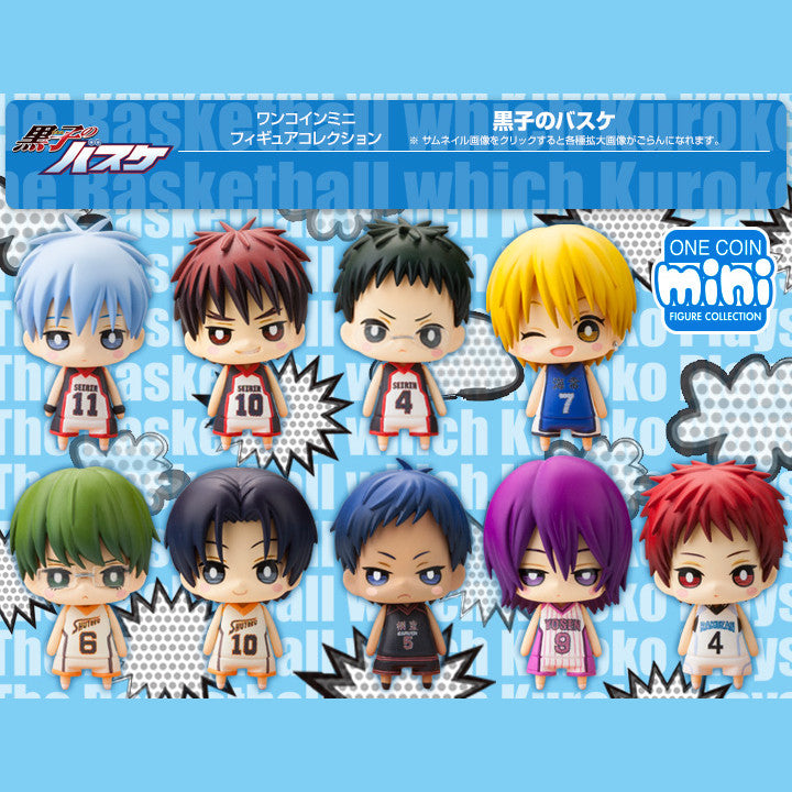 Kuroko's Basketball One Coin Mini Figure Collection 1Q - Complete Set